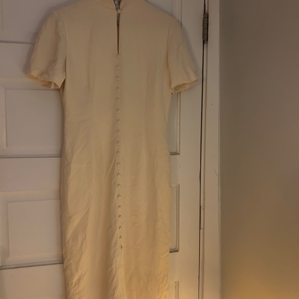 White Midi Dress